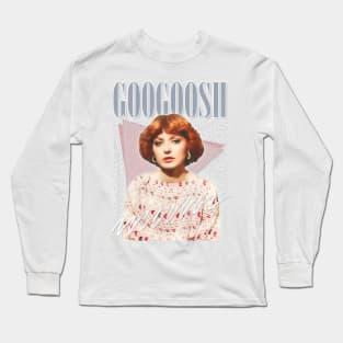 Googoosh / 70s Retro Aesthetic Design Long Sleeve T-Shirt